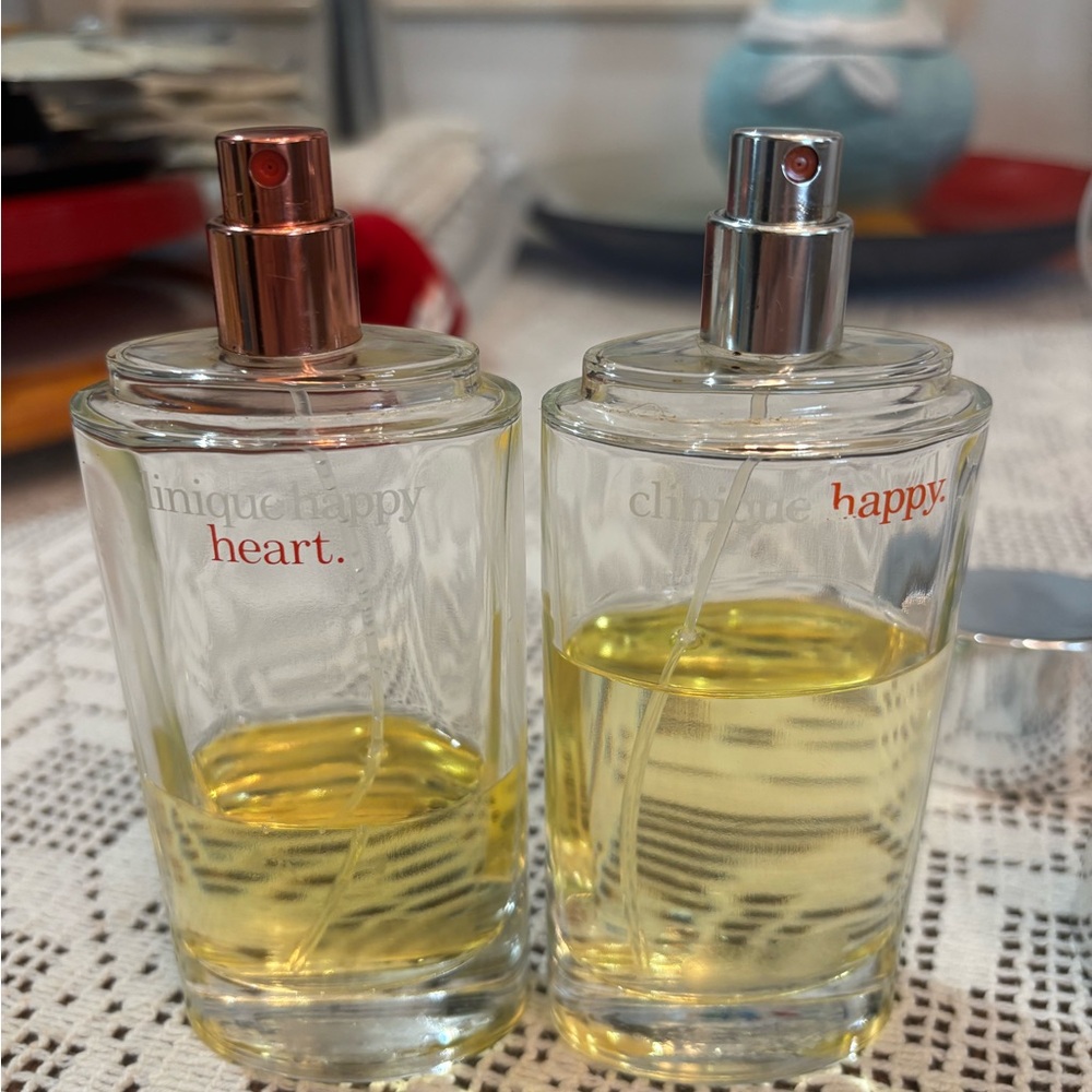 Clinique Happy and Happy Heart Parfum sprays - Silver and Yellow - Picture 3 of 3